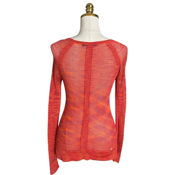 RAG & BONE Saffron Allgauer Raglan Women’s Mesh Pullover Sweater Fishnet Size S - Picture 7 of 10